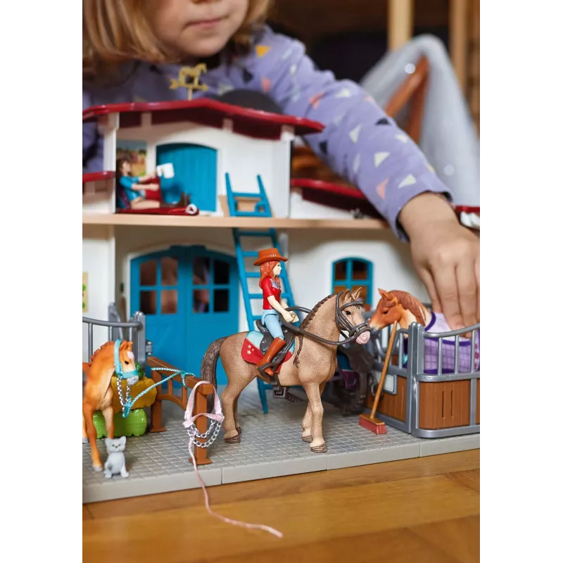 schleich HORSE CLUB Lakeside Riding Center – Žirgų žaidimų centras prie ežero