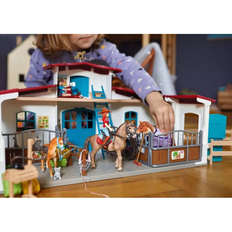 schleich HORSE CLUB Lakeside Riding Center – Žirgų žaidimų centras prie ežero
