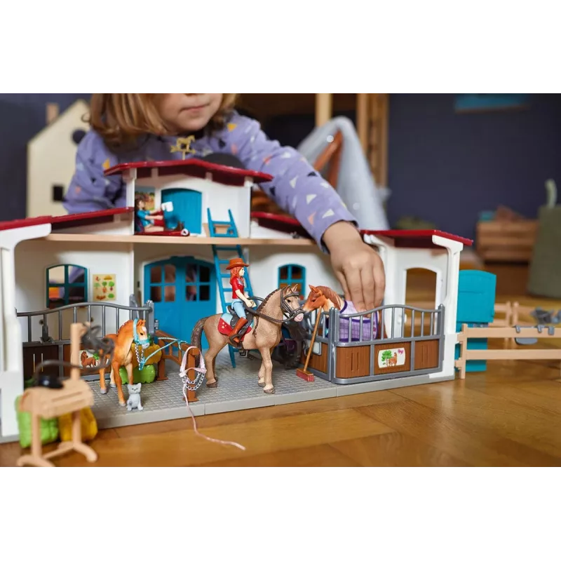 schleich HORSE CLUB Lakeside Riding Center – Žirgų žaidimų centras prie ežero