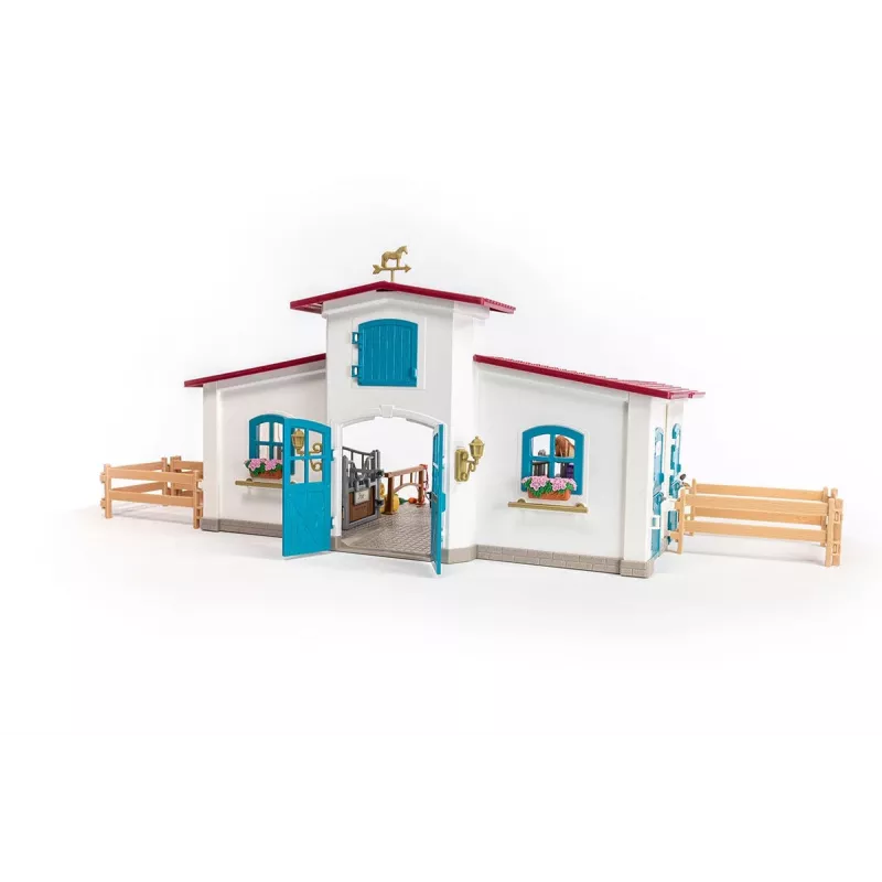 schleich HORSE CLUB Lakeside Riding Center – Žirgų žaidimų centras prie ežero