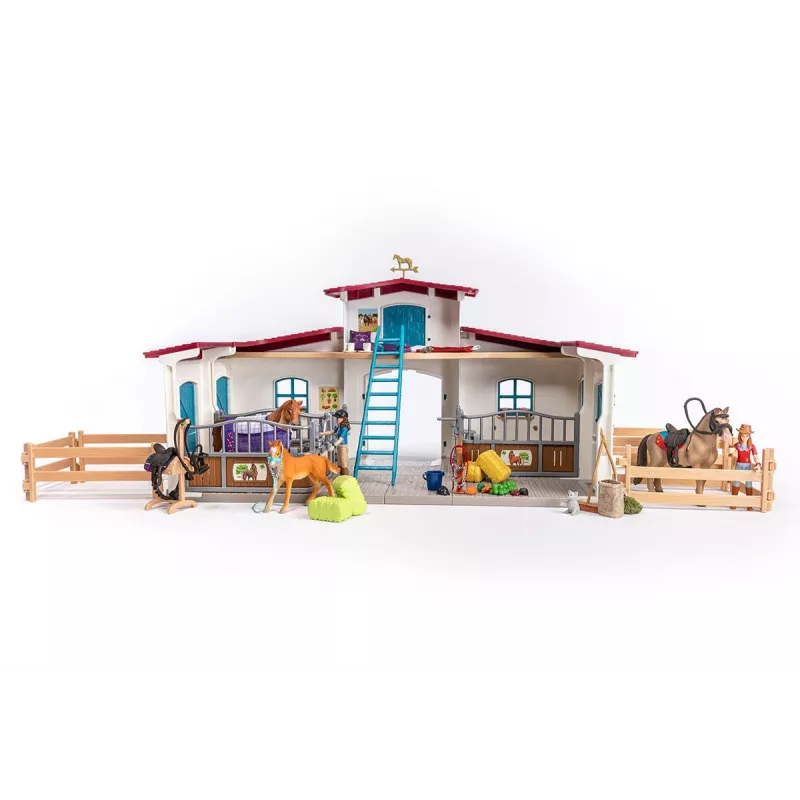 schleich HORSE CLUB Lakeside Riding Center – Žirgų žaidimų centras prie ežero