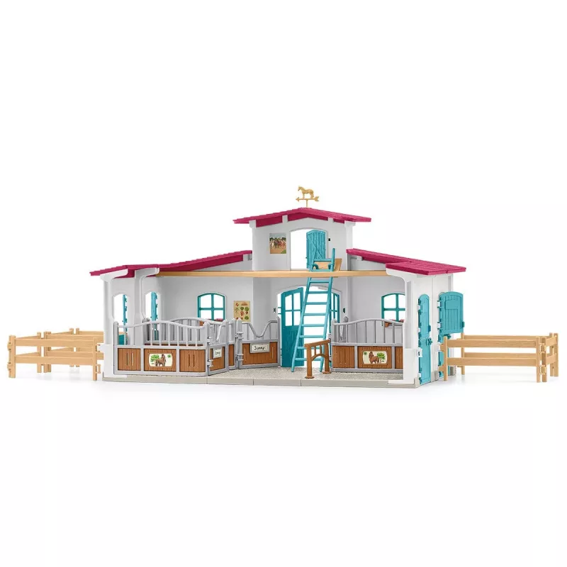 schleich HORSE CLUB Lakeside Riding Center – Žirgų žaidimų centras prie ežero