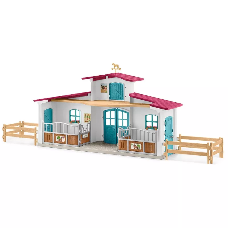 schleich HORSE CLUB Lakeside Riding Center – Žirgų žaidimų centras prie ežero