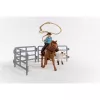 schleich Cowgirl Team Roping Fun žaidimo rinkinys, 3 m., įvairiaspalvis