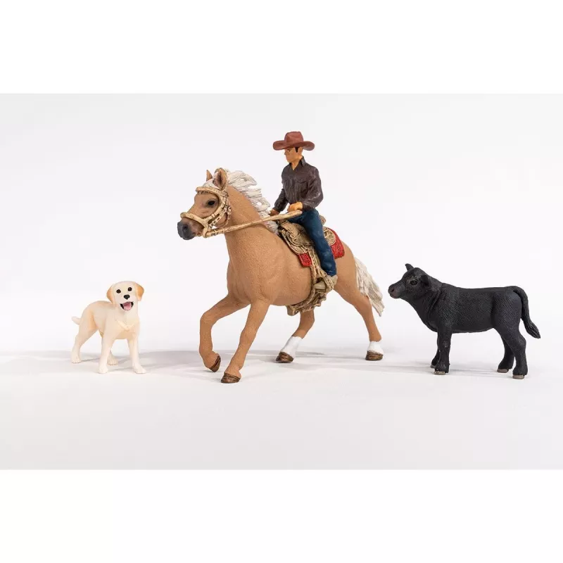 Schleich Vakarų Jojimo Nuotykiai žaidimų rinkinys, 3+ m., Įvairiaspalvis