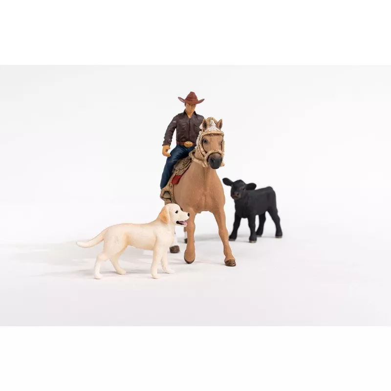 Schleich Vakarų Jojimo Nuotykiai žaidimų rinkinys, 3+ m., Įvairiaspalvis
