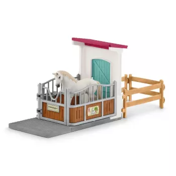 Schleich HORSE CLUB 42569 Arklidės priestatas įvairiaspalvis