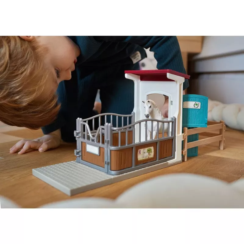 Schleich HORSE CLUB 42569 Arklidės priestatas įvairiaspalvis