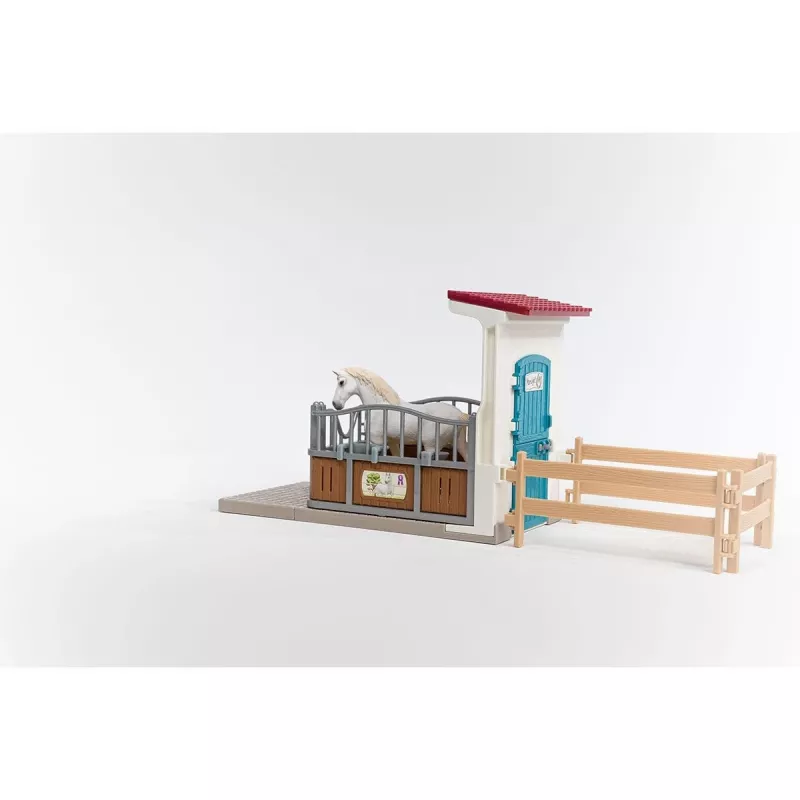 Schleich HORSE CLUB 42569 Arklidės priestatas įvairiaspalvis