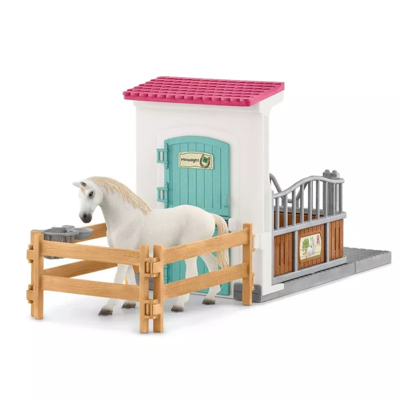 Schleich HORSE CLUB 42569 Arklidės priestatas įvairiaspalvis