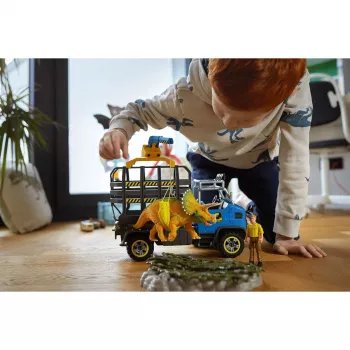 Schleich Dinosaurs 42565 Dino Truck Mission žaislinė transporto priemonė