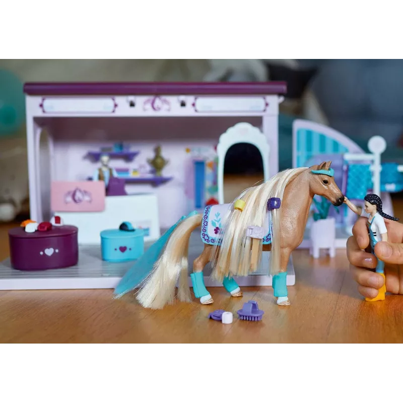 Schleich Sofia’s Beauties arklio pop-up butikas
