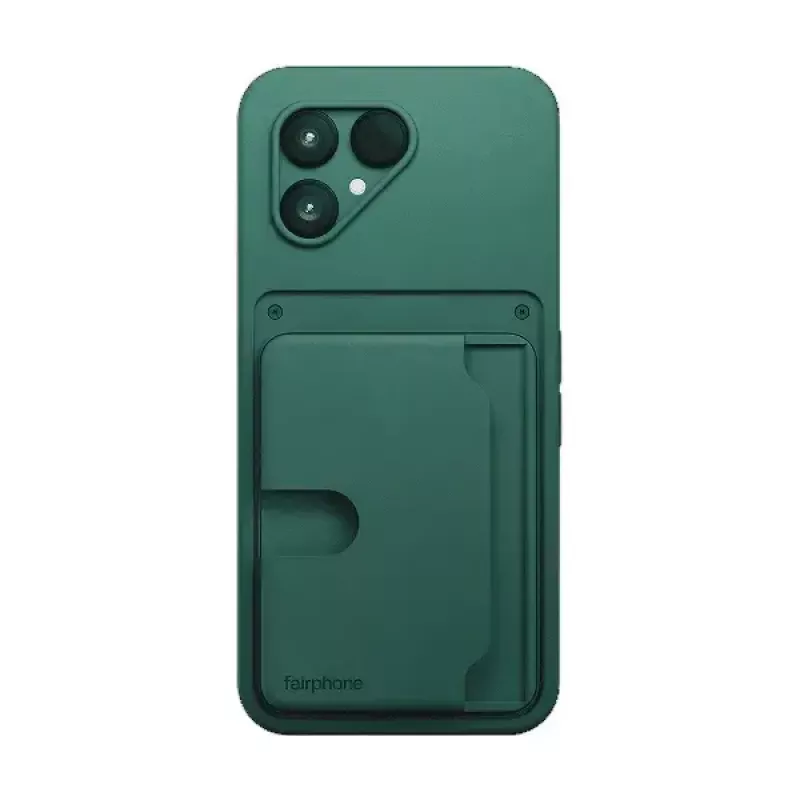 Kortelių laikiklis Fairphone mobiliojo telefono dėklui — modelis F6CRDH-1GR-WW1, žalias, plastikinis, 73,1×106,5×8,4 mm