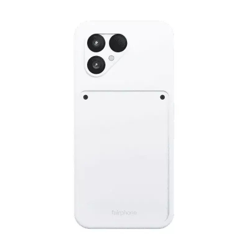 Fairphone 6 apsauginis dėklas F6CASE-1WH-WW1, perdirbtas plastikas, debesų balta