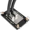 TVirtinimo rinkinys aušintuvui SILVERSTONE XAC-MK-4710 — laikiklis Intel LGA4677 / LGA4710, juodas, tinka XE360PDD / XE360 serijai