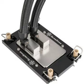 TVirtinimo rinkinys aušintuvui SILVERSTONE XAC-MK-4710 — laikiklis Intel LGA4677 / LGA4710, juodas, tinka XE360PDD / XE360 serijai