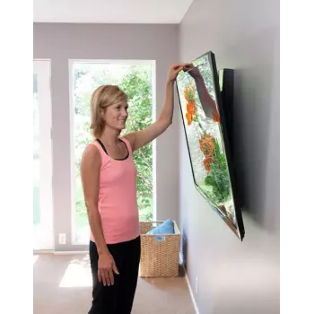 Ergotron Glide Wall Mount HD sieninis laikiklis 152.4 cm 60 juodas 18 kg