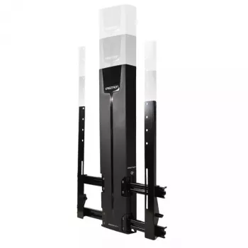 Ergotron Glide Wall Mount HD sieninis laikiklis 152.4 cm 60 juodas 18 kg