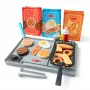 Melissa & Doug Flip & Fry Grill kepimo ir gruzdinimo žaidimų rinkinys su Water WOW spalvų keitimo maistu, ikimokyklinis žaislas, nuo 3 metų