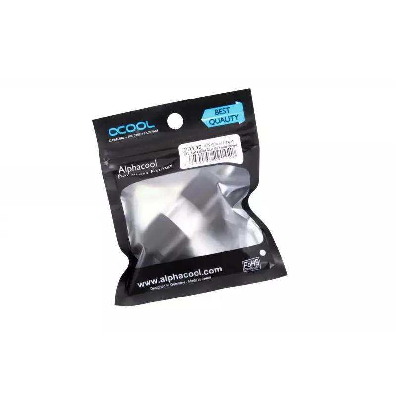 Kompiuterio aušinimo sistema Alphacool 29142 Acetal Akrilas Juoda Skaidri 1/4 colio