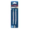 Pjūklelio geležtė Bosch T 308 BF Bimetal 2 vnt. Pjovimo storis 5 cm