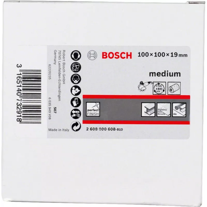 Bosch 2 608 000 608 šlifavimo priedas, 1 vnt., šlifavimo galvutė