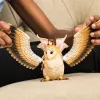 Schleich BAYALA Fairy in Flight ant Glam-Owl, 5 m., Saulės Elfai, Vienaragiai ir Fėjos, Įvairiaspalvis, Plastikas