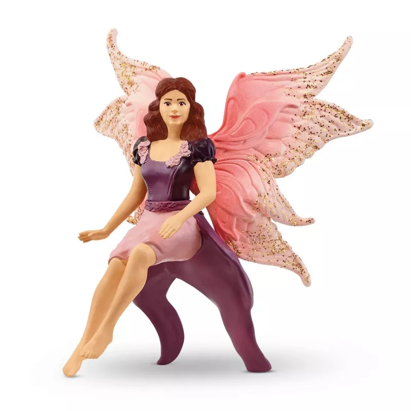 Schleich BAYALA Fairy in Flight ant Glam-Owl, 5 m., Saulės Elfai, Vienaragiai ir Fėjos, Įvairiaspalvis, Plastikas
