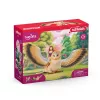 Schleich BAYALA Fairy in Flight ant Glam-Owl, 5 m., Saulės Elfai, Vienaragiai ir Fėjos, Įvairiaspalvis, Plastikas