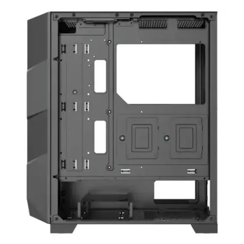 Korpusas PC Midi Tower XILENCE Performance A+ BREEZE II – juodas, grūdintas stiklas, palaiko ATX/Micro‑ATX/Mini‑ITX
