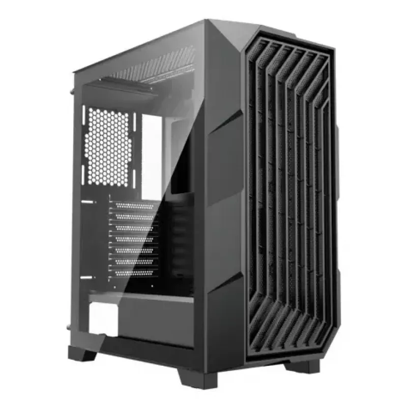 Korpusas PC Midi Tower XILENCE Performance A+ BREEZE II – juodas, grūdintas stiklas, palaiko ATX/Micro‑ATX/Mini‑ITX