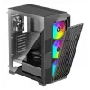 Korpusas PC Midi Tower XILENCE Performance A+ BREEZE II – juodas, grūdintas stiklas, palaiko ATX/Micro‑ATX/Mini‑ITX