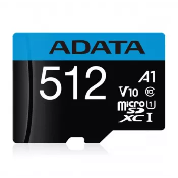 ADATA AUSDX512GUICL10A1-RA1 atminties kortelė 512 GB MicroSDXC UHS-I Class 10
