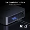 Ugreen DXP480T Plus NAS stalinis Intel® Core™ i5 8 GB DDR5 pilka