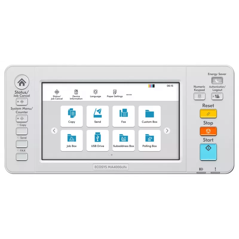 KYOCERA ECOSYS MA4000cifx spalvotas lazerinis daugiafunkcis įrenginys A4, 1200 x 1200 DPI, 40 ppm