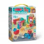 Melissa & Doug MDT BBN Blockables Town Pyst GML statybinis rinkinys, 73 dalys, plastikas ir medis, nuo 2 metų