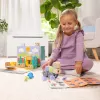 Melissa & Doug MDT BBN Blockables Town Pyst GML statybinis rinkinys, 73 dalys, plastikas ir medis, nuo 2 metų