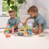 Melissa & Doug MDT BBN Blockables Town Pyst GML statybinis rinkinys, 73 dalys, plastikas ir medis, nuo 2 metų