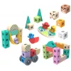 Melissa & Doug MDT BBN Blockables Town Pyst GML statybinis rinkinys, 73 dalys, plastikas ir medis, nuo 2 metų
