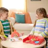 Kinetic Sand SquishPizza kylantis picos orkaitės žaidimų rinkinys, kūrybinė Velykų dovana, 1 svaras formuojamo smėlio ir 5 įrankiai