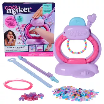 Rinkinys apyrankių gamybai Spin Master Cool Maker Stack'd Heishi Bracelet Studio