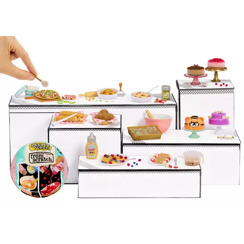 Miniverse Make It Mini From Scratch 2 serija, 8 m., Įvairiaspalvis, Plastikas