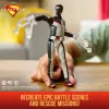 DC Comics SUPERMAN Mr. Terrific Epic Strike veiksmo figūrėlė, 15 cm, autentiškas filmo stilius, 2 aksesuarai, žaislai vaikams nuo 4 metų