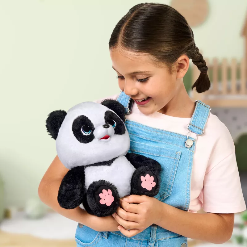 Moose Toys Little Live Pets My Baby Panda Chuchu – interaktyvus garsinis žaislinis pandos jauniklis