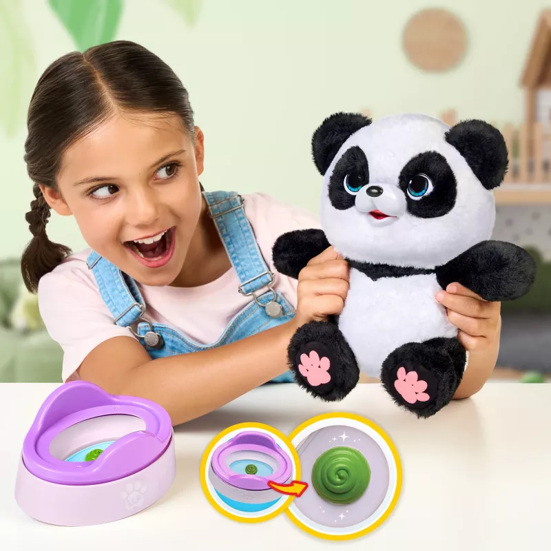 Moose Toys Little Live Pets My Baby Panda Chuchu – interaktyvus garsinis žaislinis pandos jauniklis