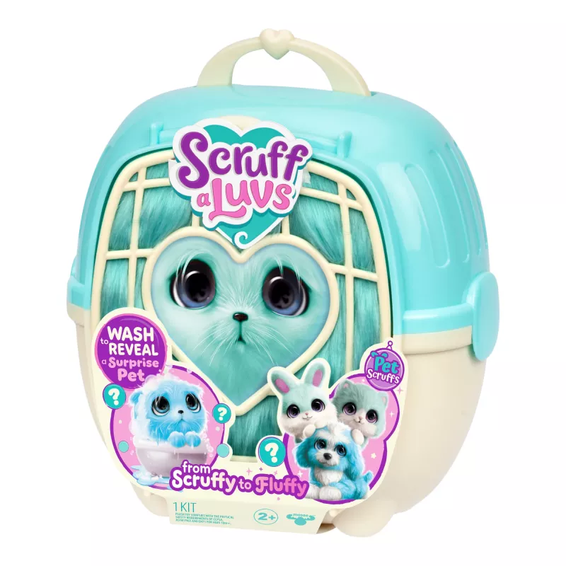 Scruff-a-Luvs Pet Scruffs vieno vnt. mėlynas pliušinis žaislas