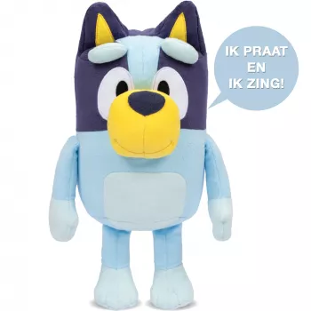 Moose Toys Pratende BLUEY animacinis personažas, 3 m., garsinis, AA, baterijos įtrauktos
