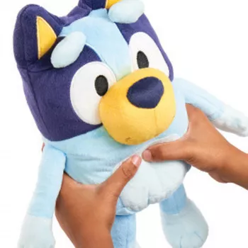 Moose Toys Pratende BLUEY animacinis personažas, 3 m., garsinis, AA, baterijos įtrauktos