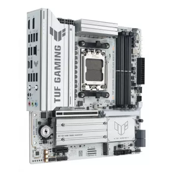 Motininė plokštė ASUS TUF GAMING B850M-PLUS WIFI7 W, AMD B850, Socket AM5, micro ATX, DDR5, 4×DIMM, iki 256 GB, Wi‑Fi 7, 2.5Gb Ethernet
