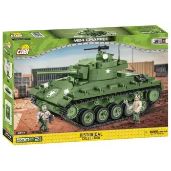 Konstrukcinis tankas Cobi M24 Chaffee 1:35 mastelio modelis, Cobi-2543